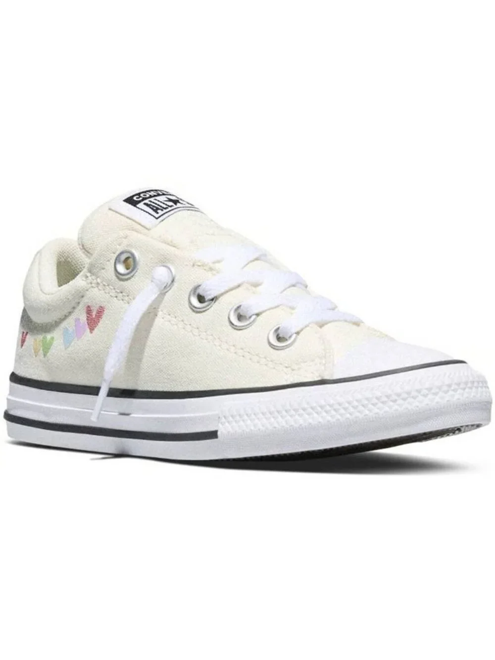 Converse Kids' Street Ox Low Top Sneakers - Cream 4
